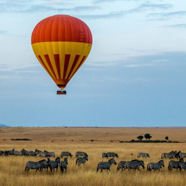 Balloon Safari at the masai mara